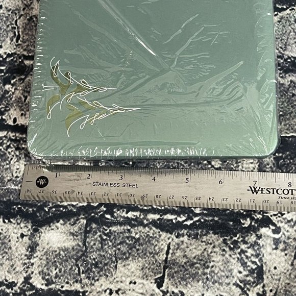 Creative Memories 7x7 Green Foil Trees album Old Style - Picture 8 of 8